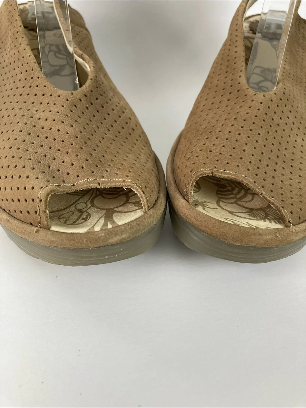 Fly London Yala Suede Ankle Strap Wedge Shoe, Size 38